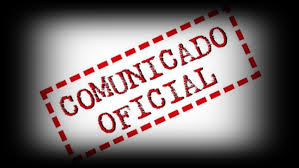 COMUNICADO OFICIAL